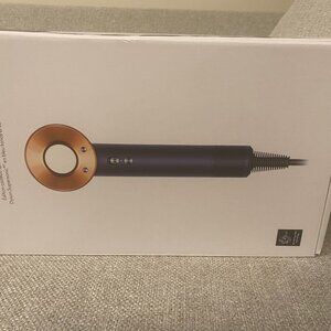 Dyson Supersonic Hair Dryer with 5 attachments (Prussian Blue/Copper)